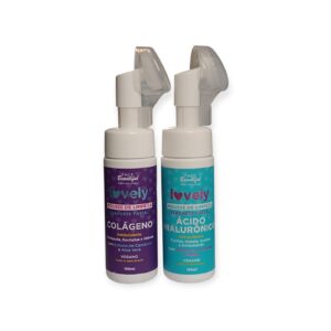 Mousse Facial de Limpeza Ácido Hialurônico 150ml com Aplicador - Hidrata e Purifica