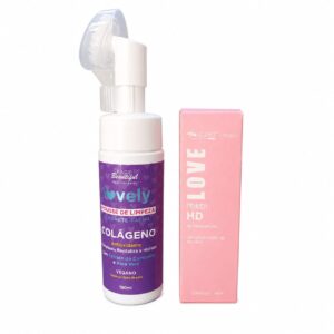 Kit Preparação e Cuidado Facial - Mousse de limpeza + primer